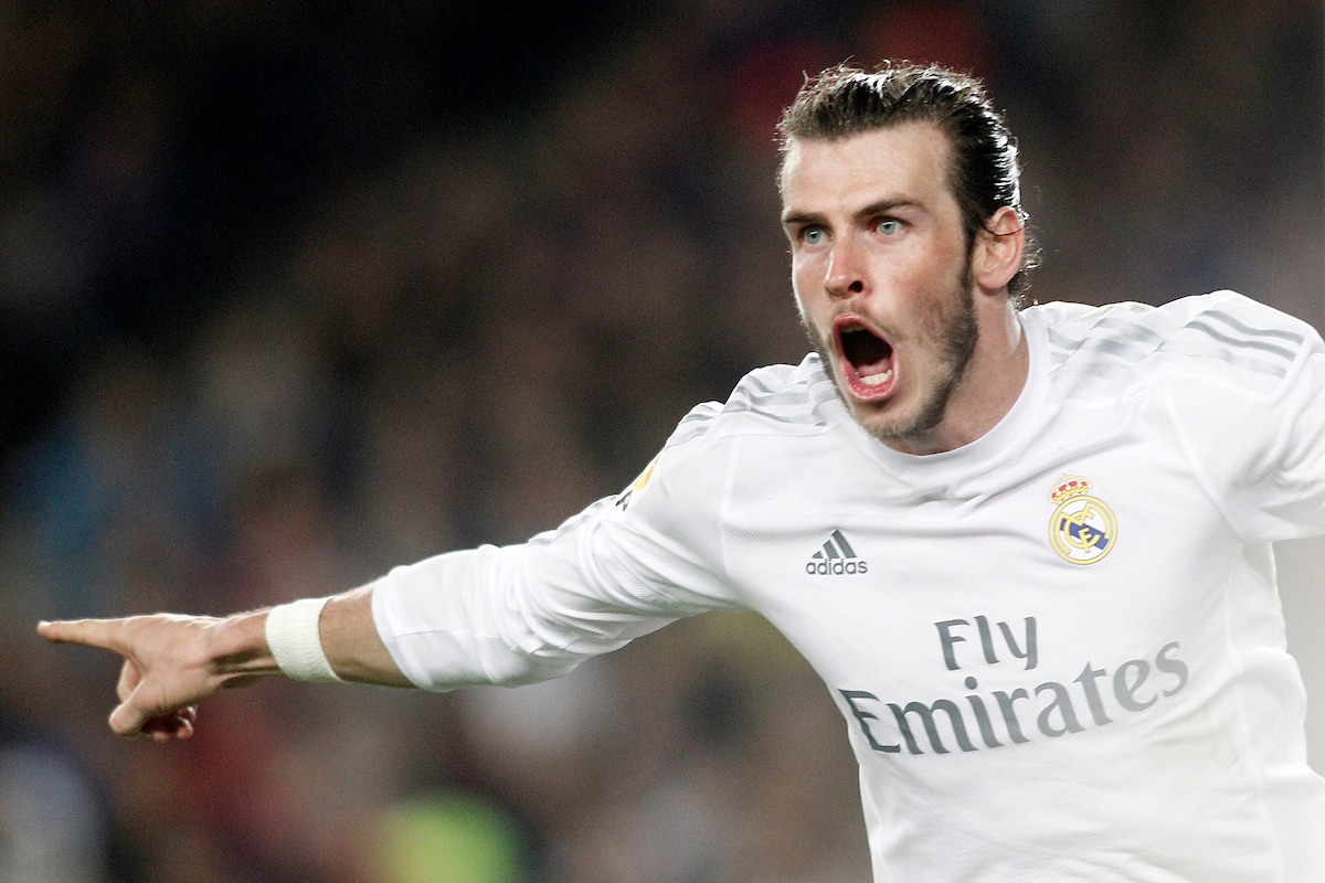 Gareth Bale con la maglia del Real Madrid nella stagione 2015-2016 Foto Alterphotos / Insidefoto