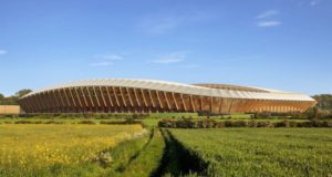 Forest Green Rovers’ project for a stadium built entirely from wood Stadium made of wood