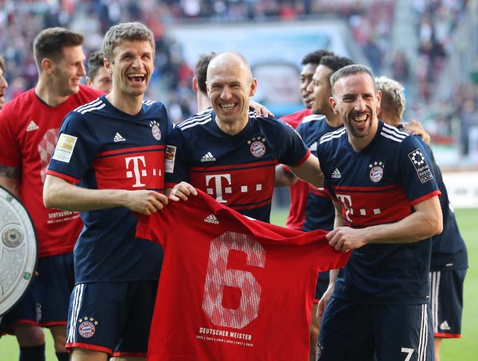 Bayern Munich 2017-2018 (Insidefoto.com)